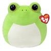 TY Squish A Boos -  10 inch Snapper Frog Squish