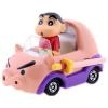 Takara Tomy Dream Tomica Ride on R06 Shin-chan x Buriburi Zaemon Car (Box Less-Than Mint Condition)