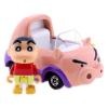 Takara Tomy Dream Tomica Ride on R06 Shin-chan x Buriburi Zaemon Car (Box Less-Than Mint Condition)