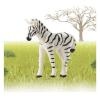 Takara Tomy Ania AC-08 Zebra (Child)