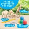 National Geographic Clay Dinosaur Modeling Kit